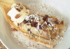 HOLIDAY DESSERT TAMALES - SWEET CORN TAMALES WITH RAISINS, FRUIT, COCONUT