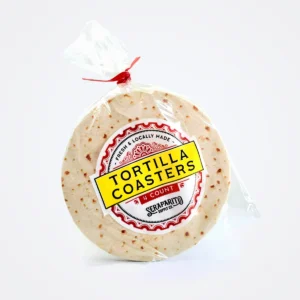 FLOUR TORTILLA COASTERS