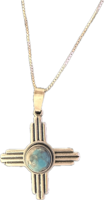 Land of Enchantment Turquoise Necklace - Image 2