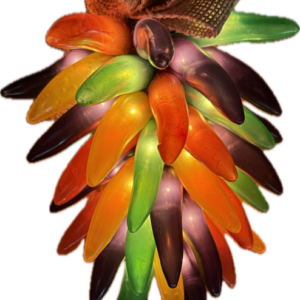 Multi-colored Chile Ristra Light Decor